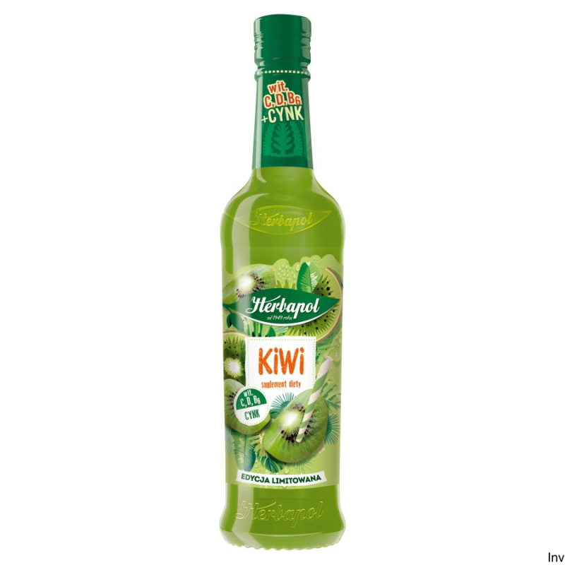 Syrop Herbapol Owocowa Spiżarnia kiwi 420ml