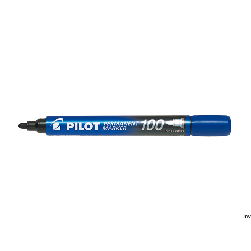 Marker permanentny niebieski Pilot SCA-100-L, 1 mm, wodoodporny, do pisania po każdej powierzchni