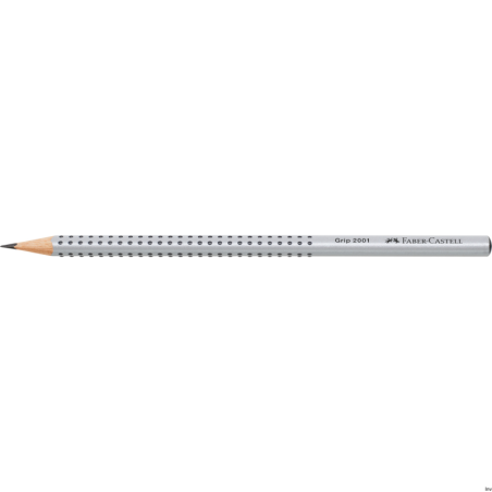 Ołówki grafitowe GRIP 2001/B Faber-Castell, ergonomiczny trójkątny kształt, dostępne w 5 twardościach