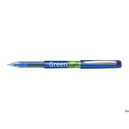 Pióro kulkowe niebieskie Pilot Greenball BG z wymiennym wkładem, ekologiczne, 0,35 mm, 600 m długości linii pisania