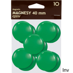 Magnesy magnetyczne zielone...