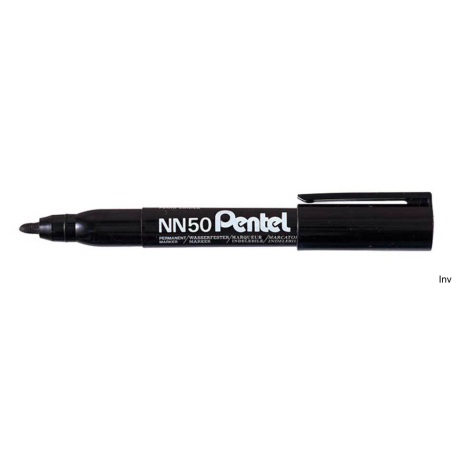 Marker permanentny czarny 4,95 mm PENTEL