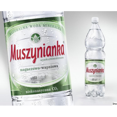 Muszynianka Woda mineralna niskogazowana 1.5L zgrzewka 6 sztuk