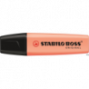Zakreślacz STABILO BOSS pastelowy pomarańczowy 70/126, tusz na bazie wody, szerokość linii 2-5 mm