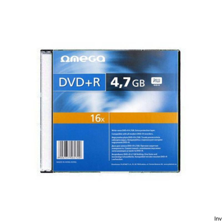Platinet Płyta DVD+R 4,7GB 16X Slim Case 10 sztuk