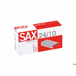 Zszywki Sax 24/10 miedziane...