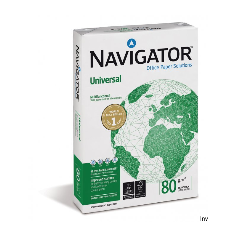 Papier A4 Navigator Universal 75 gsm biały 5 ryz