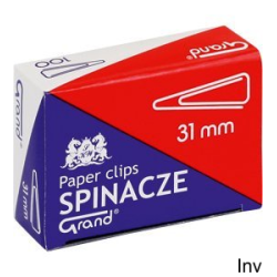 Spinacze biurowe trójkątne...