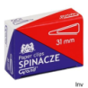 Spinacze biurowe trójkątne Grand 31 mm 100 sztuk w opakowaniu 10 pudełek
