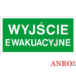 Tabliczka Wyjście...
