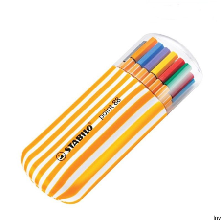 Cienkopis Stabilo 8820 20 sztuk w różnych kolorach, grubość linii 0,4 mm