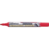 Marker permanentny Pentel MAXIFLO NLF50 czerwony okrągły z tłoczkiem 4,5 mm, długość linii 1300 m