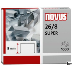 Zszywki Novus 26/8...