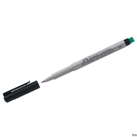 Foliopis Faber-Castell 0.4 mm czerwony 152421 (10 sztuk)