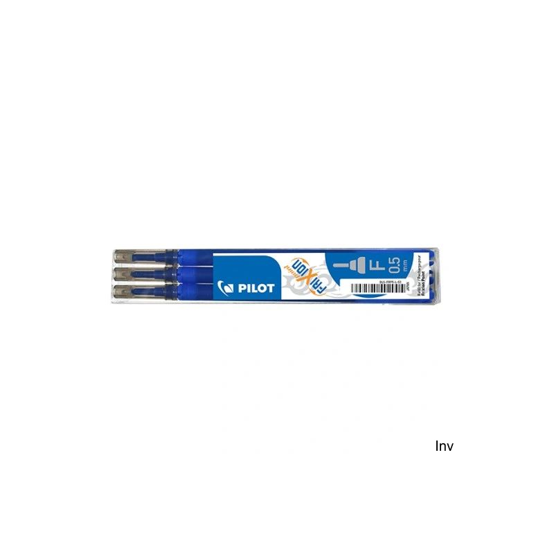Wkład do cienkopisu FRIXION POINT niebieski 0,5 mm opakowanie 3 sztuki PILOT
