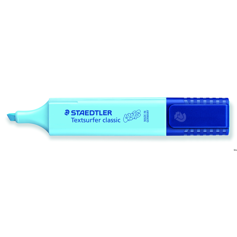Zakreślacz Staedtler Classic Colors, błękitny pastelowy, końcówka 1-5 mm, atrament pigmentowy na bazie wody