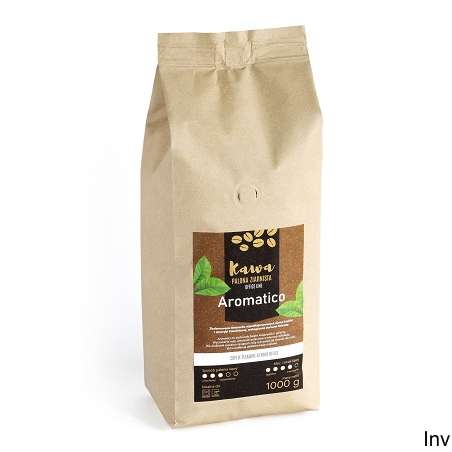 Kawa ziarnista Segafredo Office Line Aromatico 1 kg - mieszanka Arabiki i Robusty z nutami cytrusowymi i czekoladowymi
