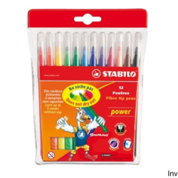 Flamastry STABILO Power 2...