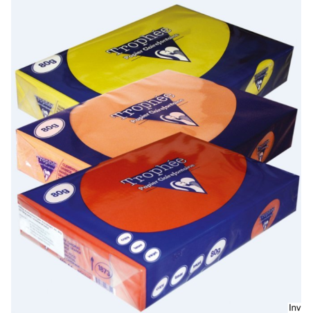 Papier ksero A4 80g lila TROPHEE Clairefontaine 1 ryza
