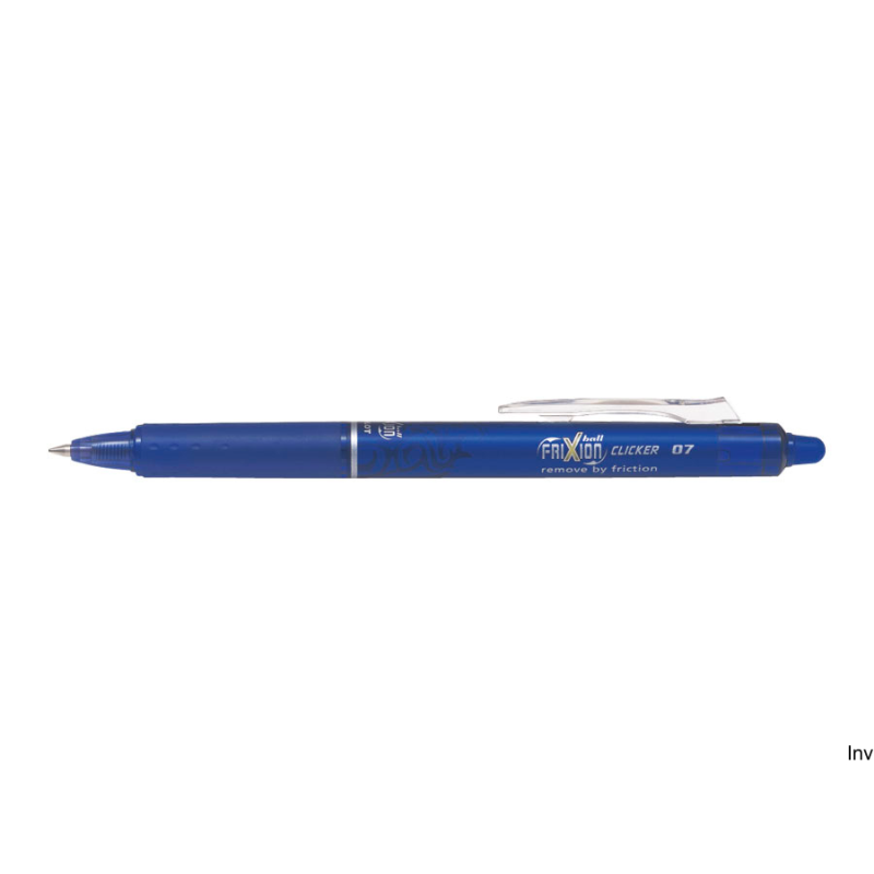 Pióro kulkowe Pilot Frixion Clicker niebieskie, wymazywalne, grubość linii 0,35 mm