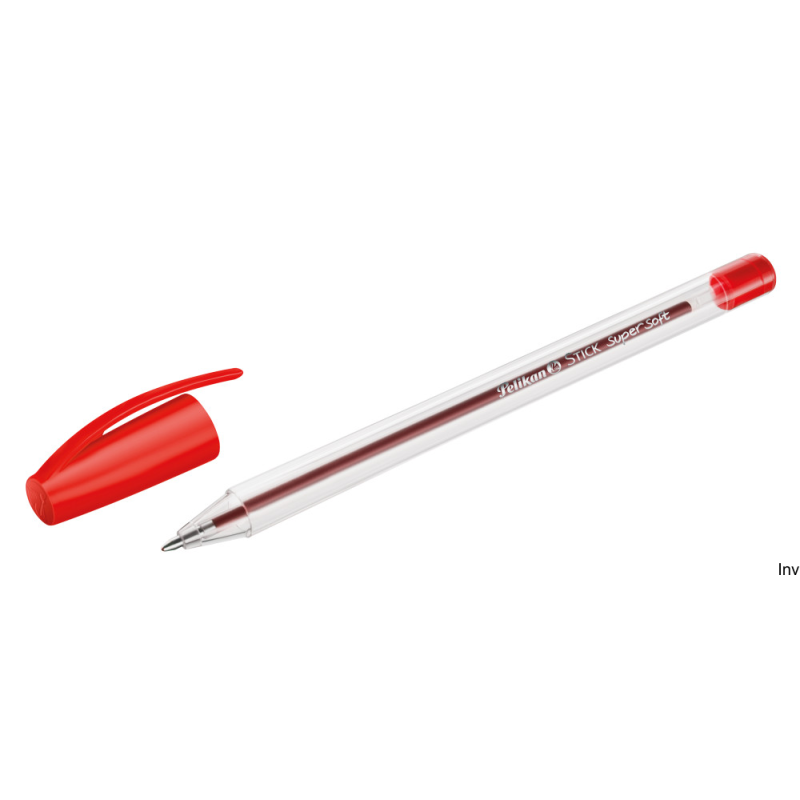 Długopis Pelikan STICK SUPER SOFT K86 czerwony