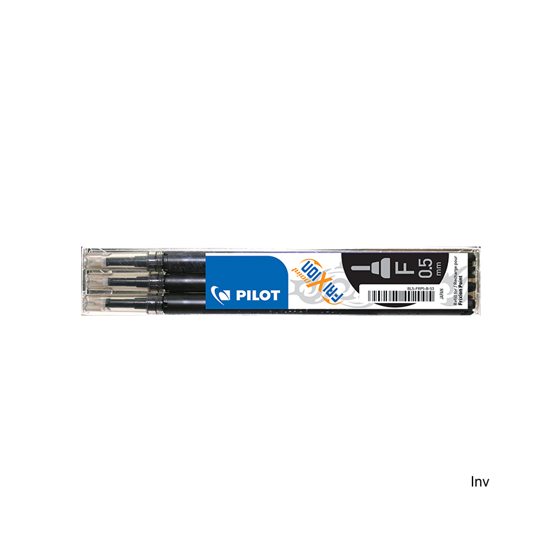 Wkład Pilot FRIXION POINT 0.5mm czarny opakowanie 3 sztuki