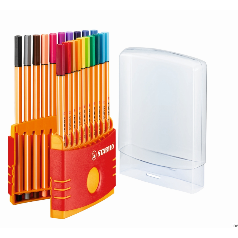 Cienkopis STABILO point 88 20 sztuk COLOR PARADE 0,4 mm w 47 kolorach