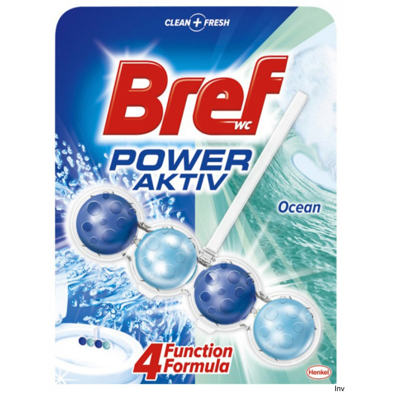 Bref Zawieszka WC Power Aktiv 50g Ocean Kulki