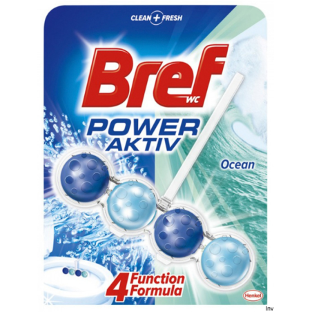 Bref Zawieszka WC Power Aktiv 50g Ocean Kulki