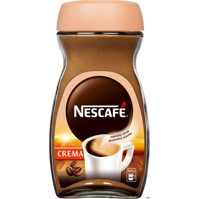 Nescafe Creme Sensazione kawa rozpuszczalna 200 g z aksamitną pianką i łagodnym smakiem