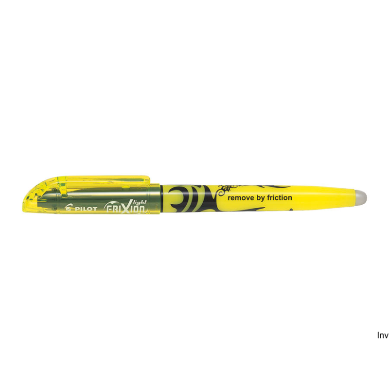 Zakreślacz Pilot FRIXION LIGHT żółty, intensywne kolory, długość linii 50 m, linia pisania 3,3 mm