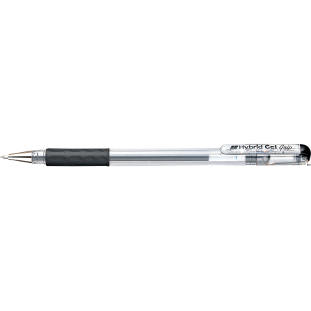 Długopis żelowy 0,6 mm czarny Pentel Hybrid Gel Grip