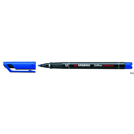 Foliopis Stabilo OHPen niezmywalny 1.0 mm niebieski 843/41
