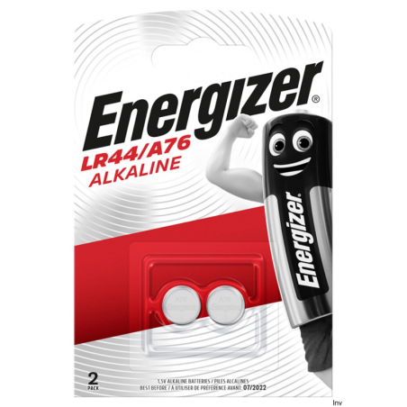 Bateria alkaliczna Energizer A76/LR44 1,5V 2 sztuki do e-booków, gier i urządzeń elektronicznych