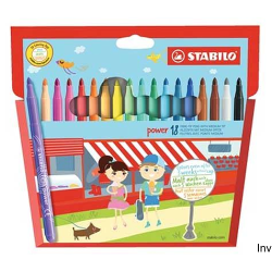 Flamastry Stabilo Power 18...