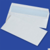 Koperty samoklejące DL białe 110 x 220 mm, opakowanie 50 sztuk NC Koperty