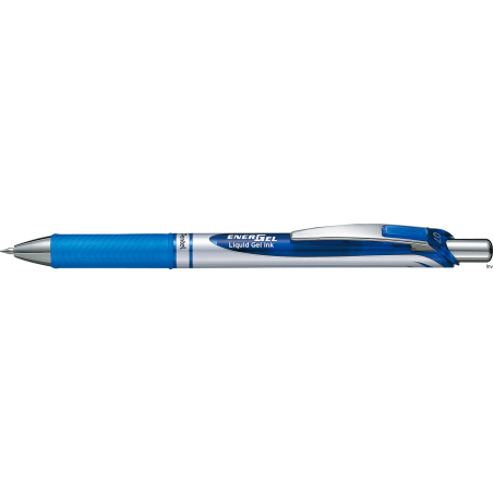 Pióro kulkowe 0,7 mm niebieskie Pentel EnerGel BL77-C z gumowym uchwytem