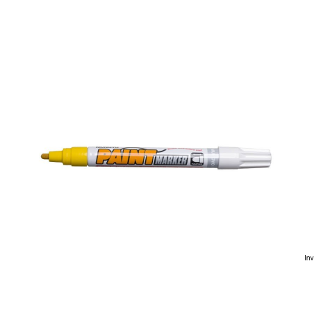 Marker olejowy Mungyo żółty 2 mm, wodoodporny, długość linii 450 m