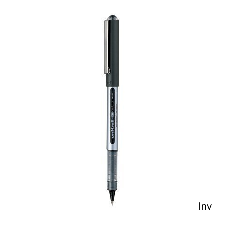 Pióro kulkowe Uni UB-150 czerwone z tuszem pigmentowym, wodoodpornym, 1 sztuka