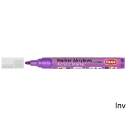 Marker akrylowy fioletowy...