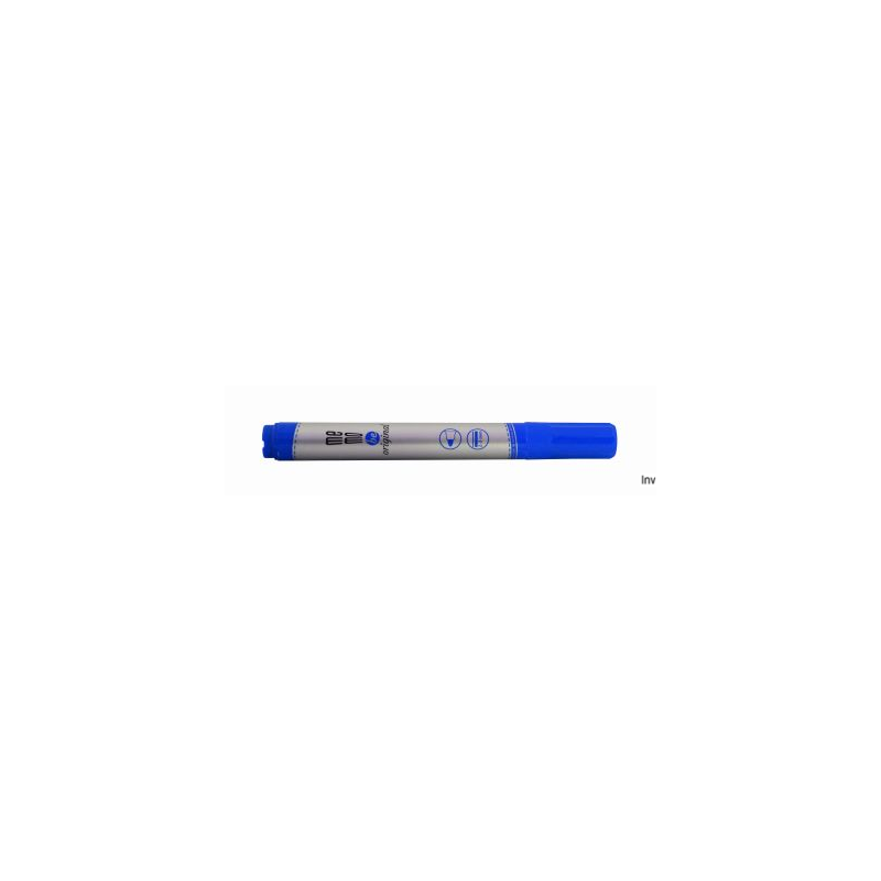 Marker suchościeralny Memobe, niebieski, okrągła końcówka 2-3 mm