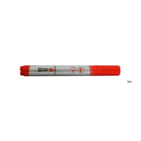 Marker suchościeralny Memobe, okrągła końcówka, czerwony, 2-3 mm