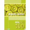 Papier xero A4 mix 100 ark Kreska