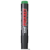 Marker permanentny Uni PM-122 okrągły zielony do papieru, szkła, metalu i tkanin, grubość linii 1,2-5,7 mm