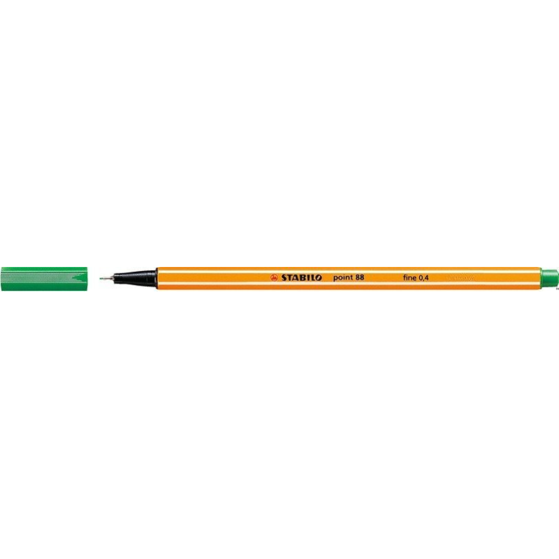 Cienkopis Stabilo Point 88 0,4 mm zielony 1 sztuka