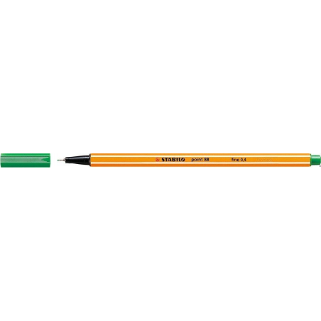 Cienkopis Stabilo Point 88 0,4 mm zielony 1 sztuka