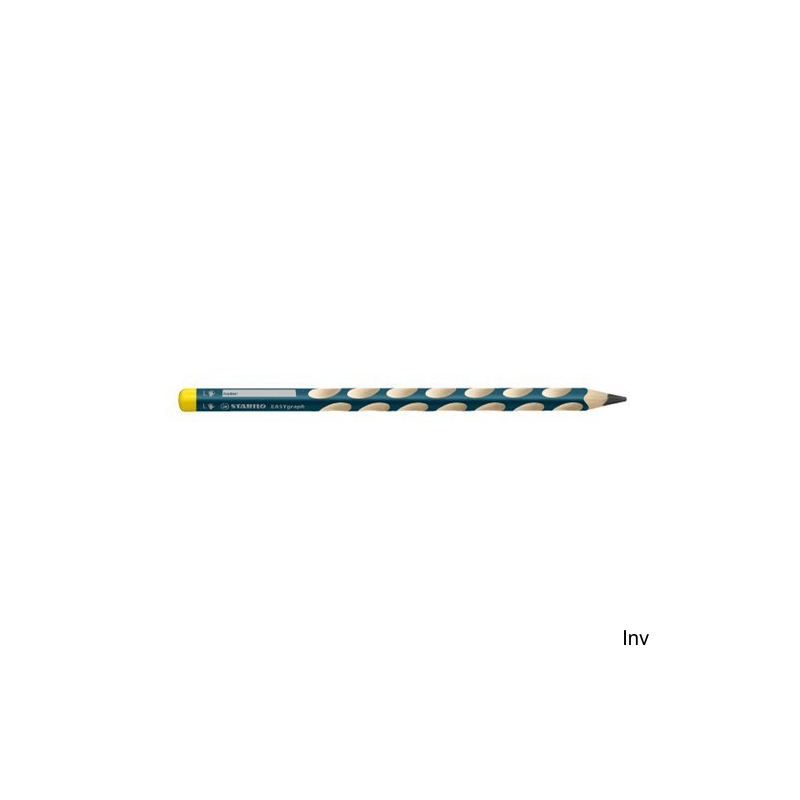 Ołówek drewniany STABILO EASY graph dla leworęcznych 321 HB, ergonomiczny, trójkątny, 1 sztuka
