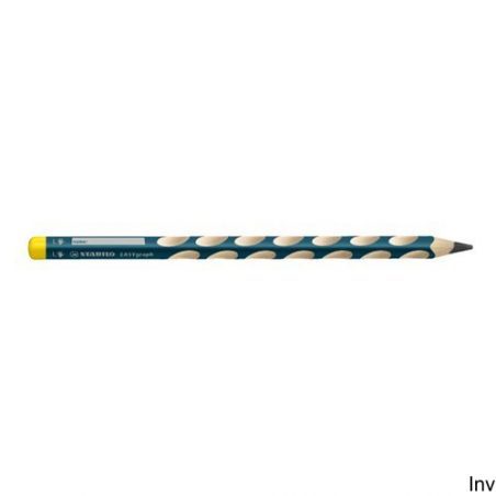 Ołówek drewniany STABILO EASY graph dla leworęcznych 321 HB, ergonomiczny, trójkątny, 1 sztuka