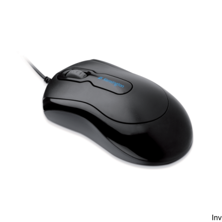 Mysz przewodowa Kensington Mouse in a BOX K72356EU, optyczna 800 DPI, kabel USB 1,8 m, dla lewo- i praworęcznych
