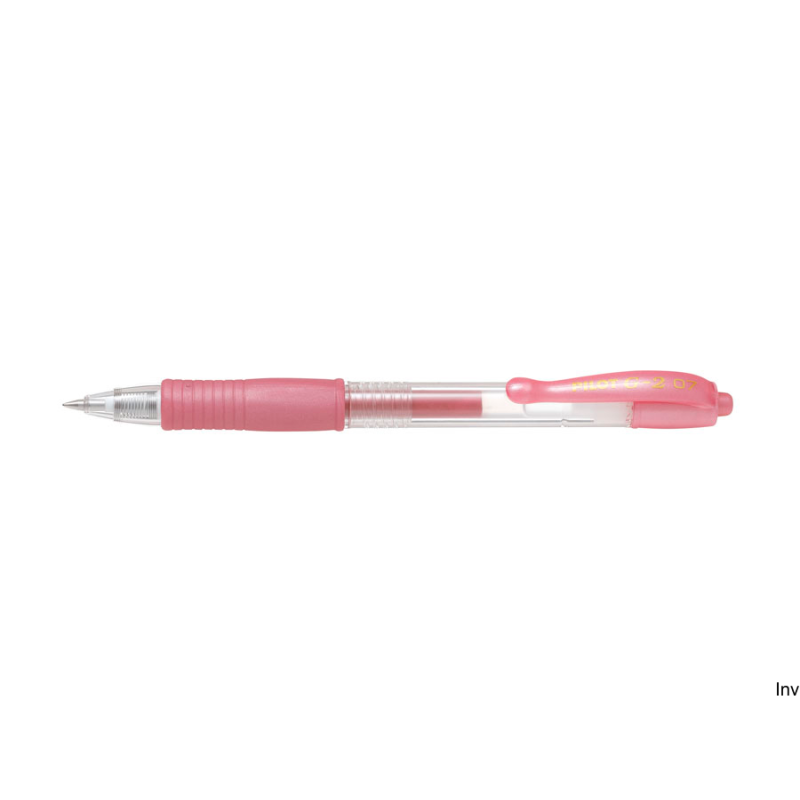 Długopis żelowy Pilot G-2 METALIC różowy 0,37 mm 12 sztuk